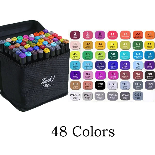 Double-Headed Art Marker Set