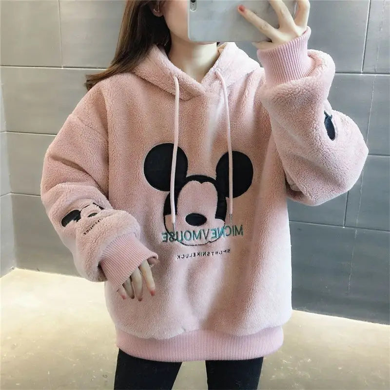 Disney Mickey Minnie Mouse Hoodie