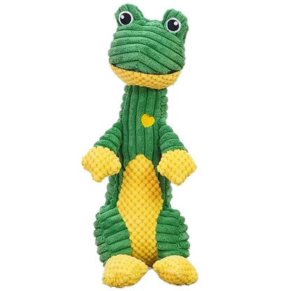 Squeaky Pet Toys for Medium Large Dogs Plush Puppy Big Dog Chew Toys Animals Shape Dog Accessories Lion Dinosaur Pets Supplies