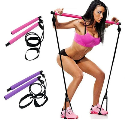 Portable Yoga Pilates Resistance Bar