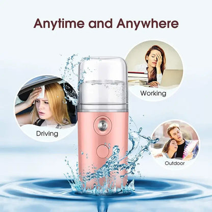 Portable Nano Facial Steamer Tool