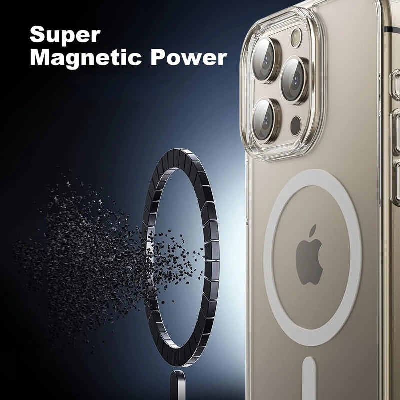 Magnetic Clear iPhone Case Magsafe